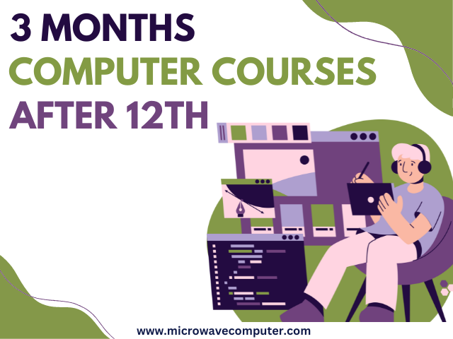 3 Months Computer Courses After 12th