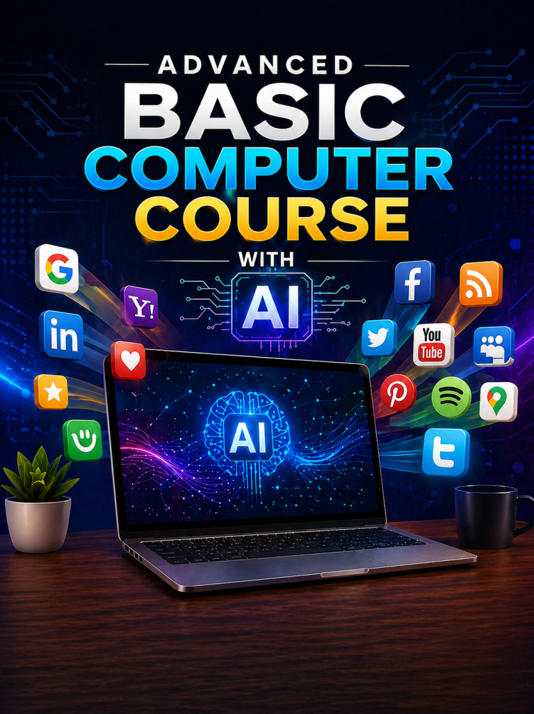 Advanced Basic Computer Course in Khanna With AI