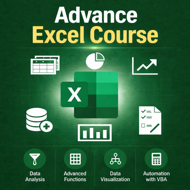 Advanced Microsoft Excel Course in khanna
