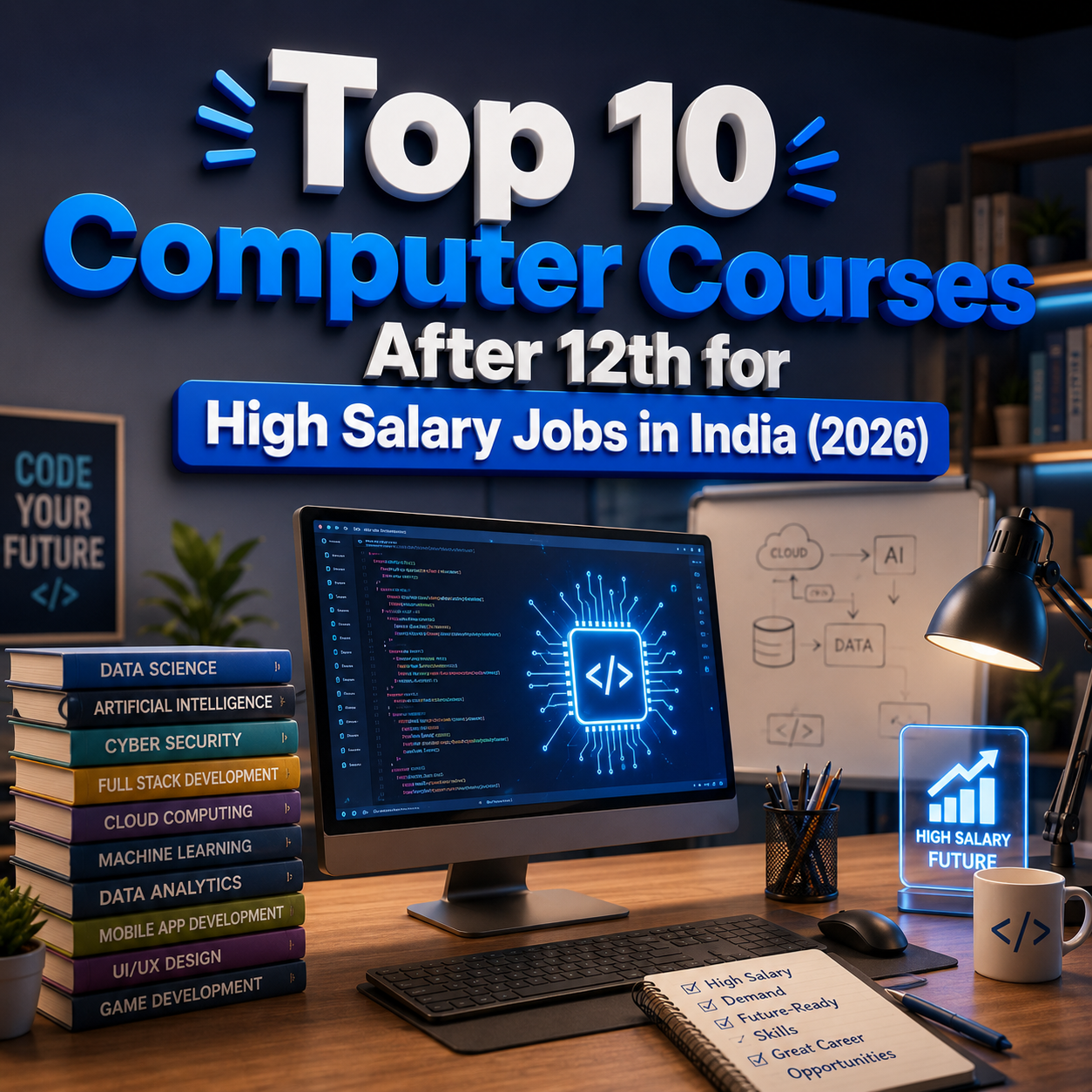 Top 10 Computer Courses After 12th for High Salary Jobs in India (2026)