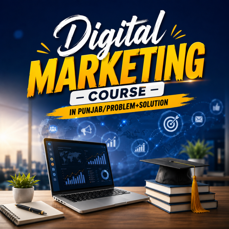 Digital Marketing Course in punjab/Problem+Solution