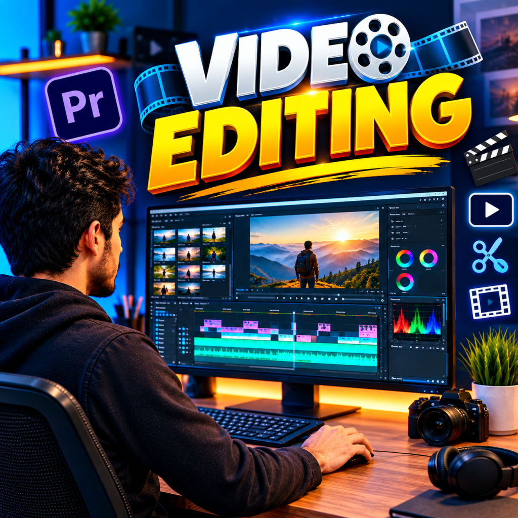 Professional video editing course in Khanna