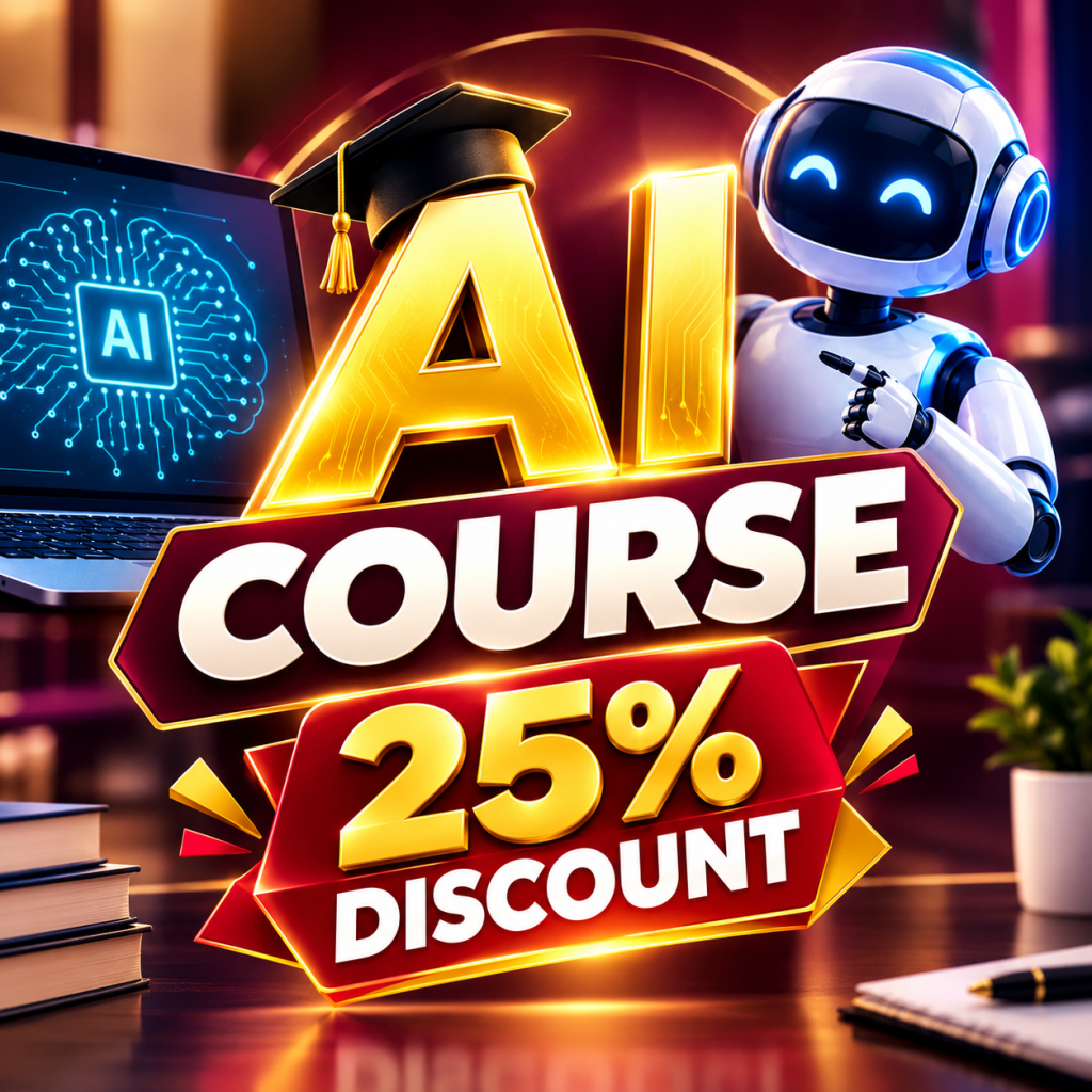 AI Course 25% Discount